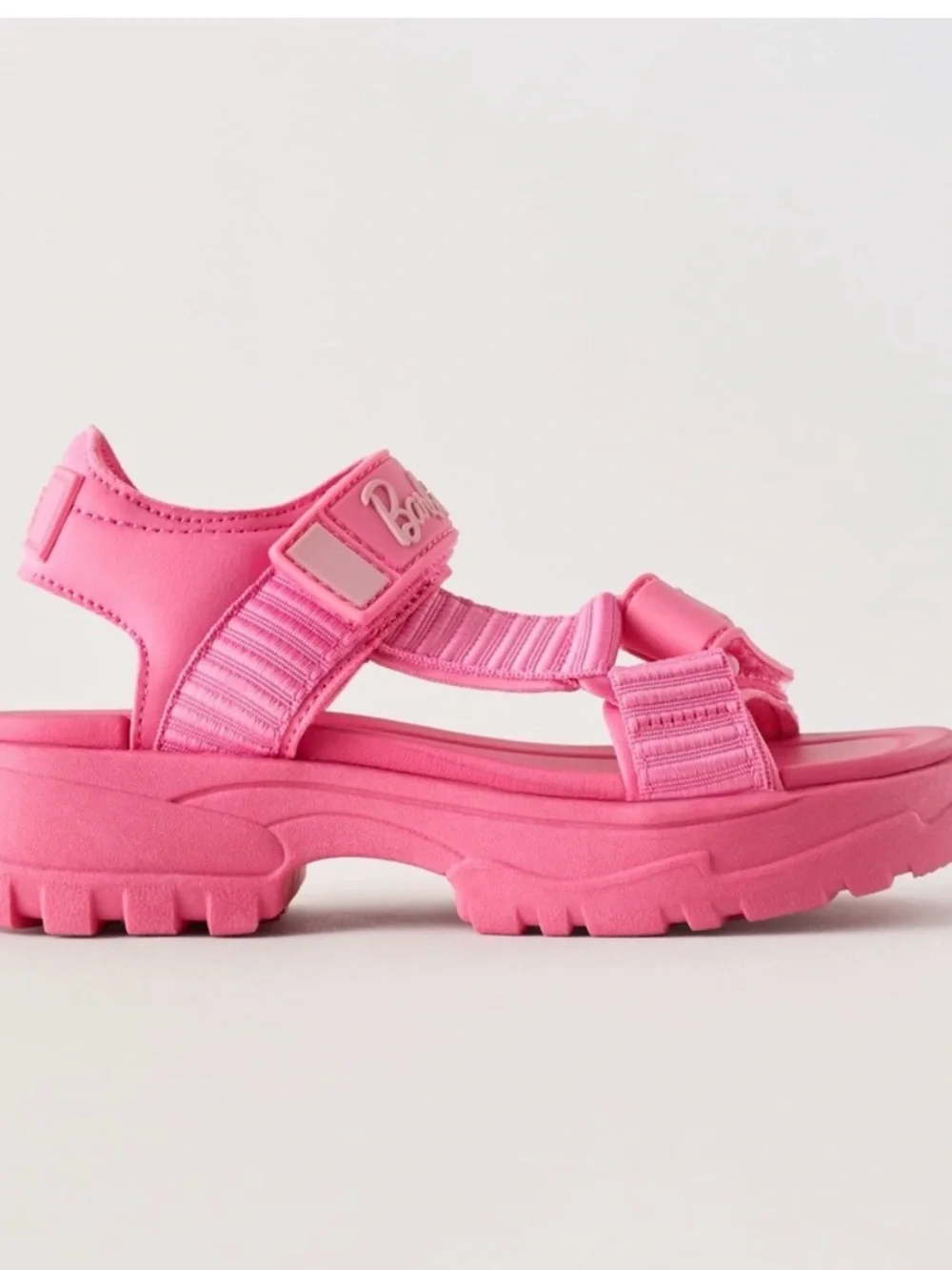 Zara Hot Pink Platform Sandals for Kids